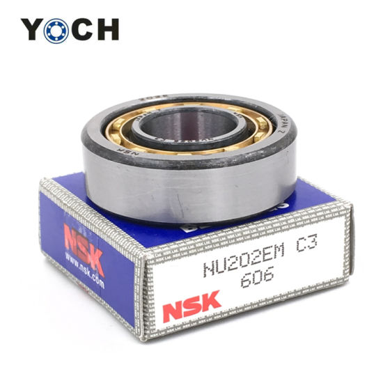 NSK Nu1036EM NJ1036EM黄铜笼式单行圆柱滚子轴承